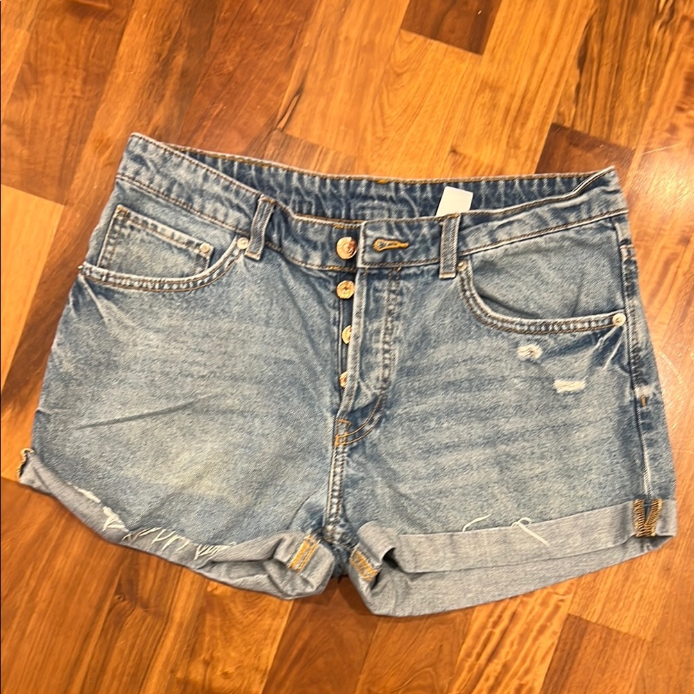 Denim Blue Women's Shorts